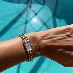 Gold Seiko Mother of Pearl Face